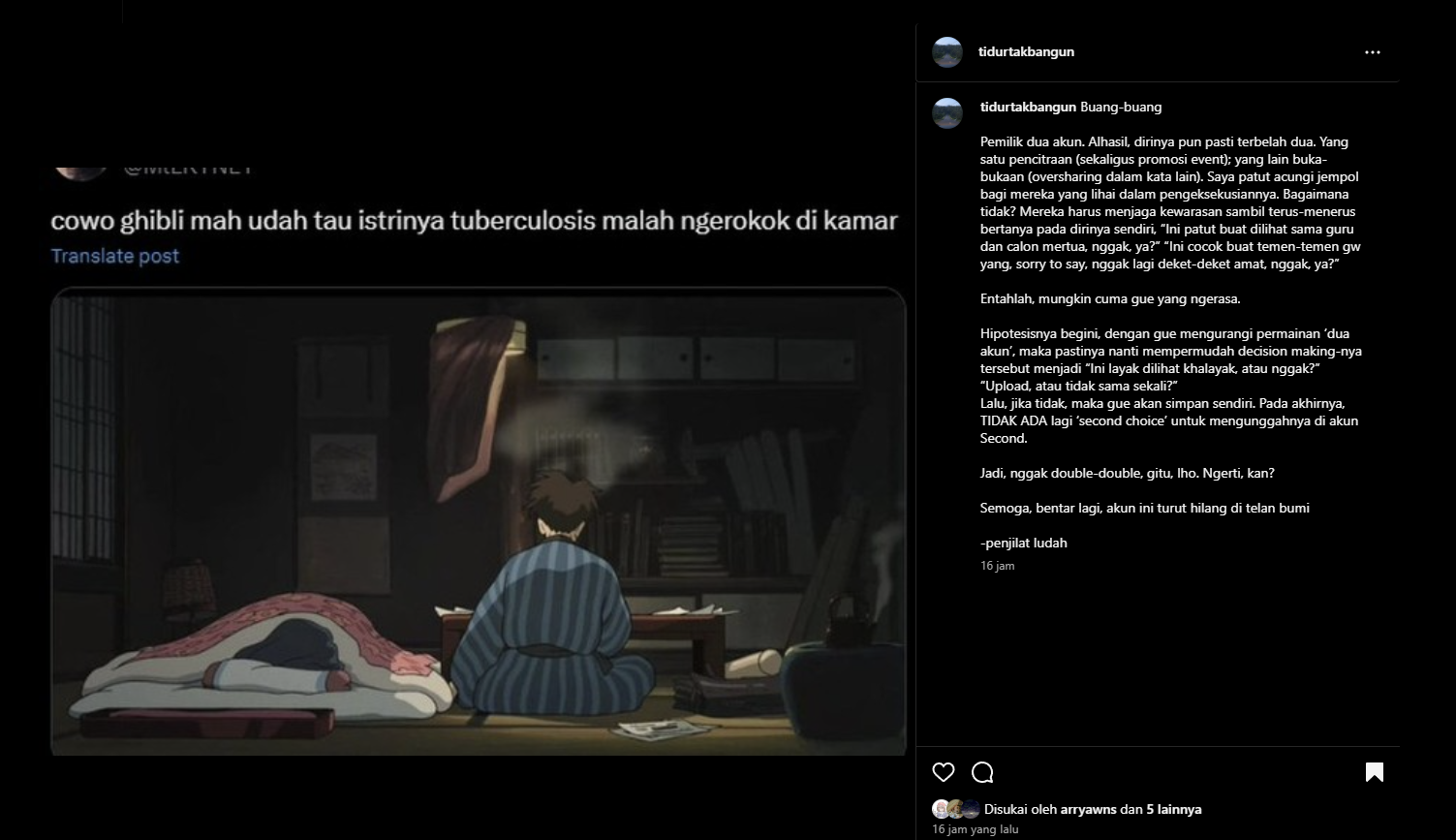 Second Account. Segitu Pentingnya, kah?